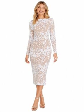 Dress the Population - Emery Midi Dress